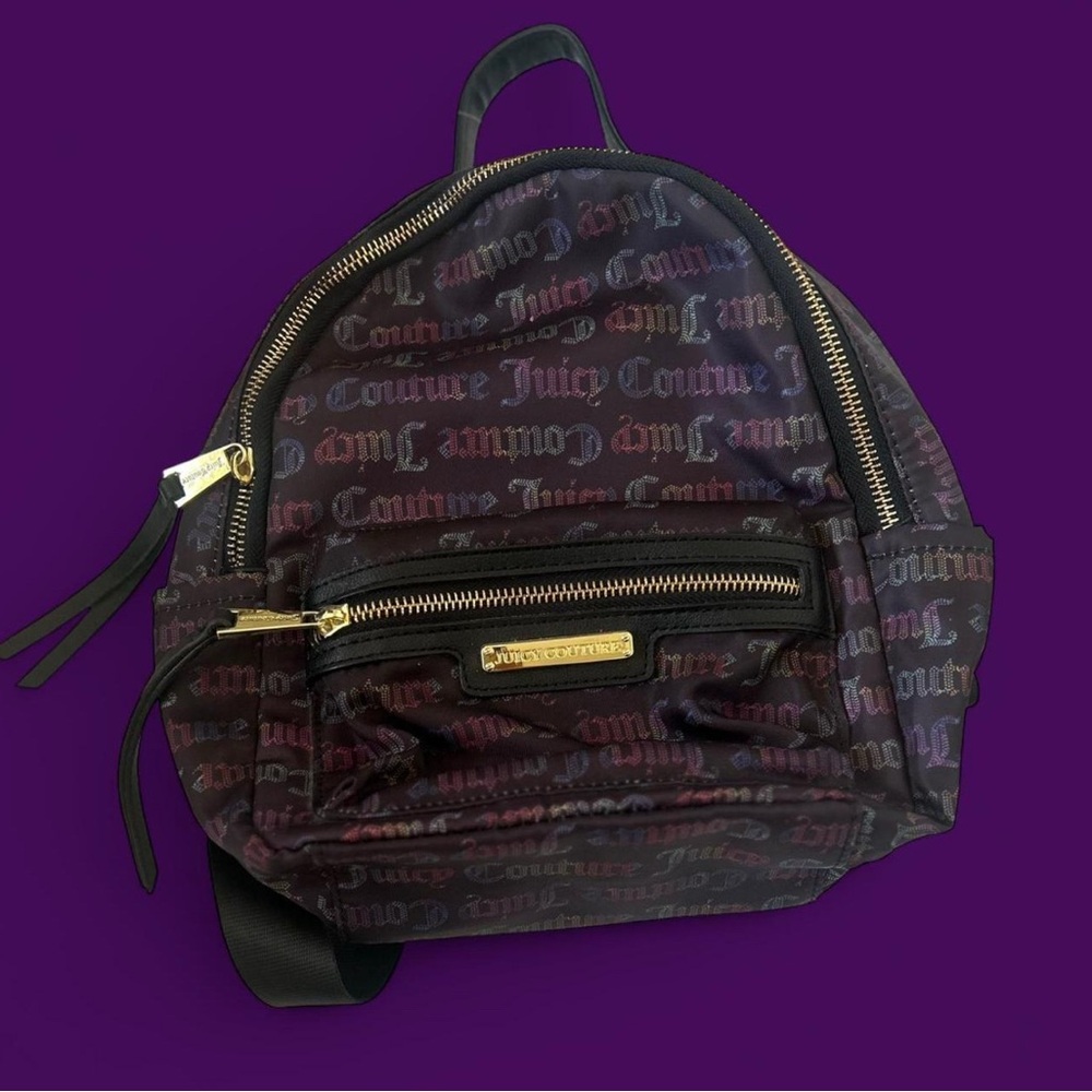 Juicy Couture Multicolor Logo Backpack